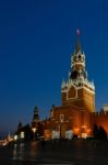 Kremlin Wall Tower Stock Photo