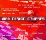 Web Design Courses Shows Www Program And Designs Stock Photo