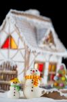 Gingerbread House Stock Photo