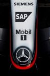 Mercedes Mclaren Formula 1 Race Car Stock Photo