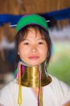 Karen Tribal Woman From Padaung Long Neck Hill Tribe Village Stock Photo
