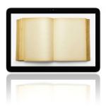 E-book E-reader Tablet Computer Stock Photo