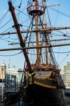 The Golden Hind In London Stock Photo