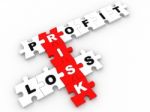 Risk Management Jigsaw Puzzle Stock Photo