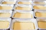 Fresh Bake Cheese Base Cake Stock Photo