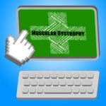 Muscular Dystrophy Shows Poor Health And Affliction Stock Photo
