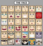 Face Icons Stock Photo