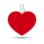  Love Heart With Hanging Design Stock Photo