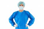 Female Surgeon Stock Photo