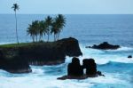 A Beautiful Coast Of Sao Tome And Principe Stock Photo
