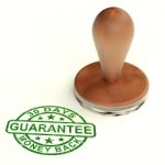 Guarantee Rubber Stamp Stock Photo