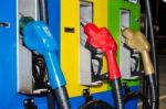Fuel Dispenser Stock Photo