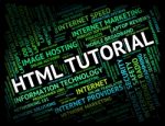 Html Tutorial Meaning Hypertext Markup Language And Online Tutorials Stock Photo