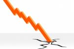 Economic Downturn Stock Photo
