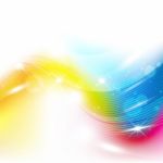 Abstract Colored Wave  Background Stock Photo