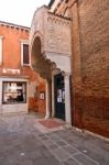 Venice Italy Carmini Church Stock Photo