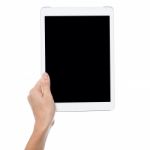 Newly Launched Tablet Device Stock Photo