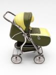 Stroller For Baby Stock Photo