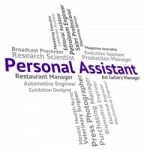 Personal Assistant Meaning Occupation Individually And Job Stock Photo