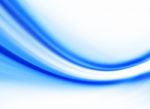 Blue Curved Abstract Background Stock Photo