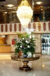 Master Centerpiece At Hotels Lobby Stock Photo