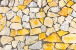 Variety Of Stones Brickwork Or Masonry As Background Wall Stock Photo