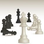 Chess Game Stock Photo