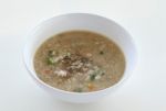 Rice Soup Stock Photo