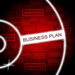 Business Plan Represents Programme Formula And Proposals Stock Photo