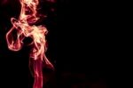 Red Smoke Abstract Background Stock Photo