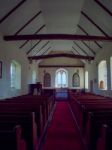 Interior Of St Andrew's Covehithe With Benacre Church In Covehi Stock Photo