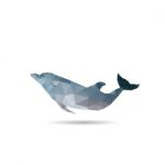 Abstract Dolphin Stock Photo