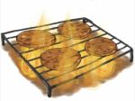 Burger Patties Barbecue Grill Drawing Stock Photo