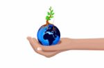 Save The Earth Concept Stock Photo