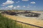 Coal Mining Machine - Mine Excavator Stock Photo