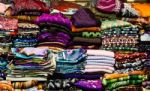 Large Collection Of Headscarves Stock Photo