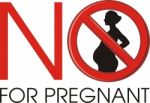 Dangers For Pregnant Women Stock Photo