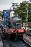 Sheffield Park, East Sussex/uk - September 8 : Bluebell Steam En Stock Photo