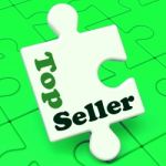 Top Seller Puzzle Shows Best Premium Services Or Product Stock Photo