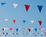 Bunting Flags Stock Photo
