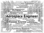 Aerospace Engineer Means Recruitment Jobs And Astrionics Stock Photo