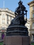 Newcastle Upon Tyne, Tyne And Wear/uk - January 20 : Statue Of Q Stock Photo