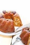 Chestnut Cake Bread Dessert Stock Photo