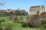 Lancing West Sussex/uk - April 20 : View Of Lancing College Chap Stock Photo