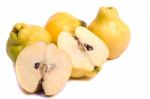 Quince Fruits Stock Photo