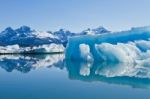 Floating Iceberg Stock Photo