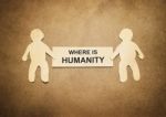 Where Is Humanity Stock Photo