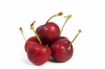 Red Cherries Stock Photo