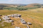 View From Conistone Pie Mountain In The Yorkshire Dales National Stock Photo