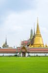 Wat Phra Kaew Temple Of The Emerald Buddha, Bangkok, Thailand Stock Photo